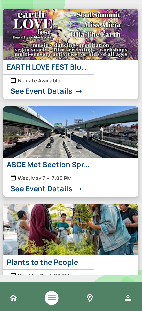 Events Page